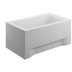 Biała obudowa akrylowa wanny Capri 100x70 Polimat biała / 2 panele